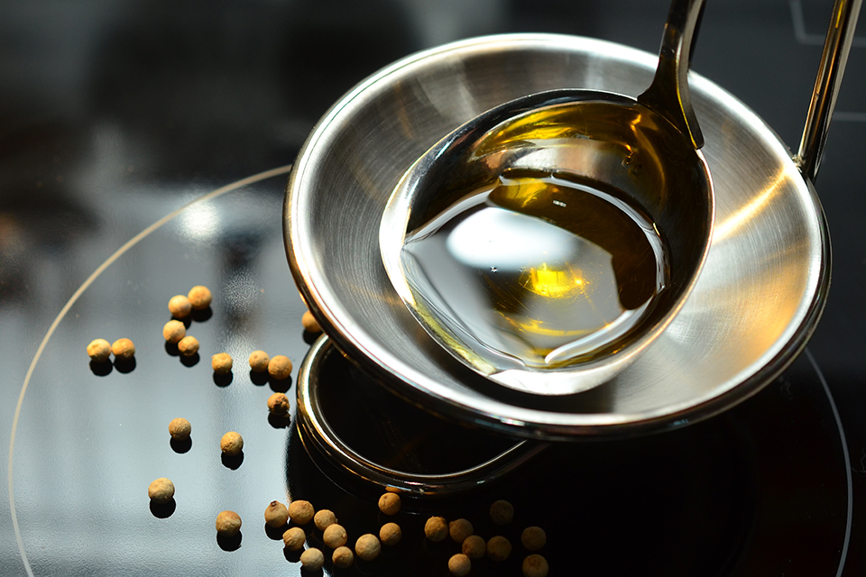 Aceite comestible usado